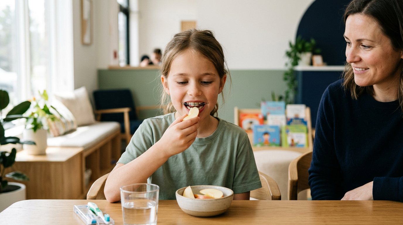 Life with an expander: eating, speaking and cleaning