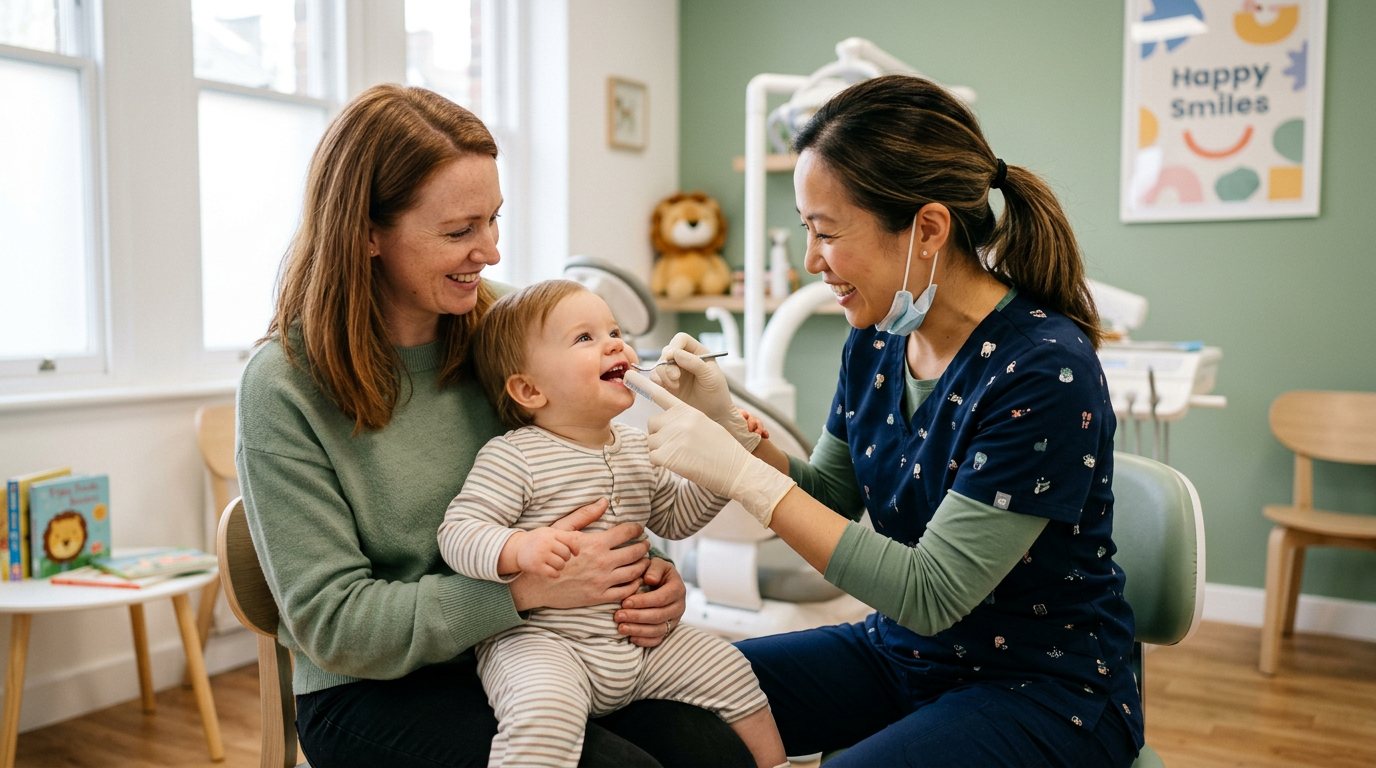 Your child's first dental visit: why by age one