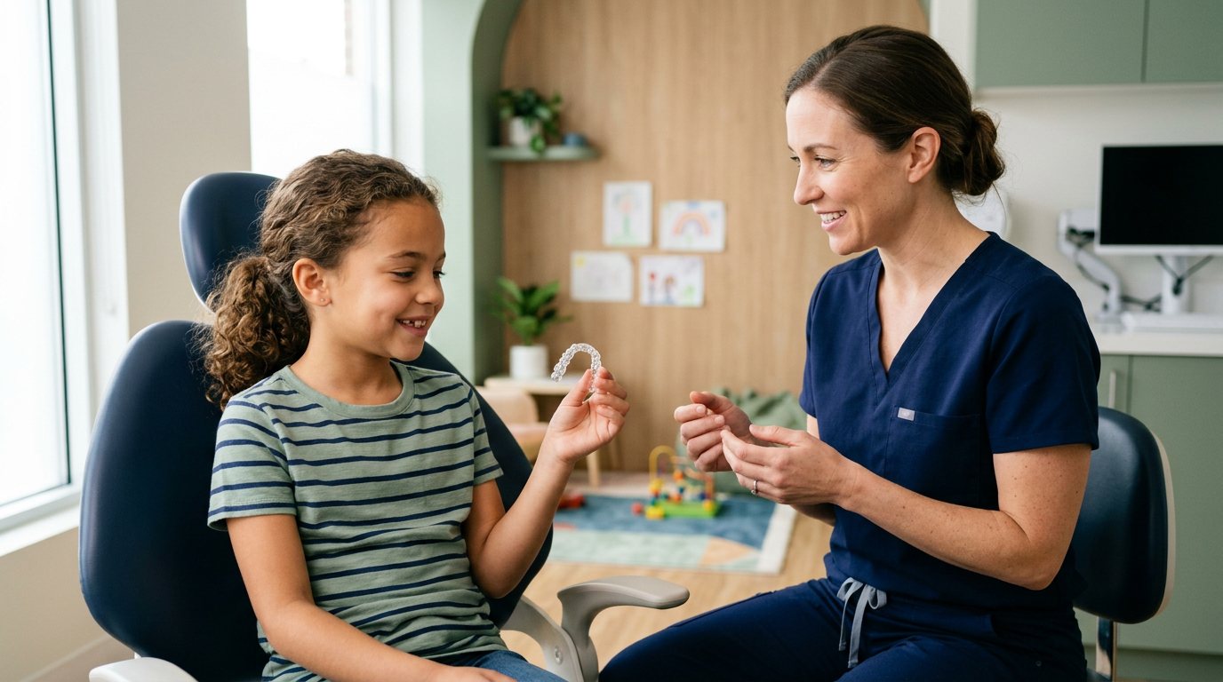 Invisalign First: clear aligners designed for growing mouths